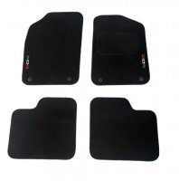 Fiat 500 Mats with Logo - 2012 to 2020