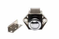 1 x Mini Push Button Lock - Chrome