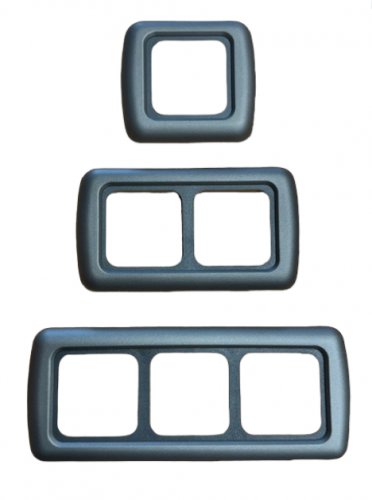 CBE Support Frame & Surround - Iron Grey: Single