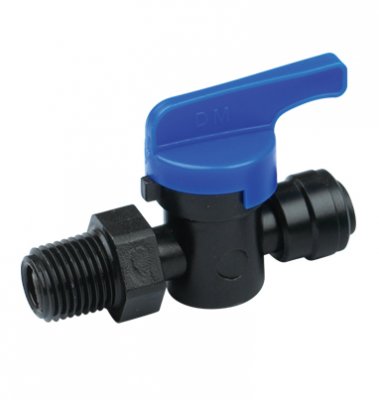 JG Compatible 12mm Hand Valve Male Connector