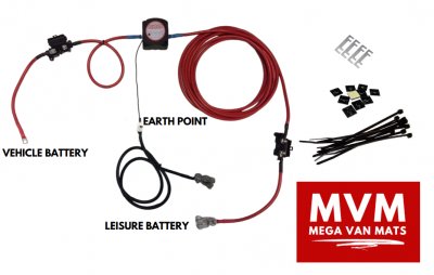MVM Split Charge Relay Ready Made Kit