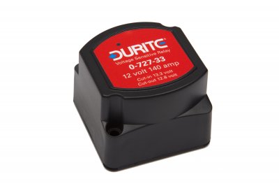 Durite Split Charge Sensitive Intelligent Relay - 12V 140AMP 0-727-33