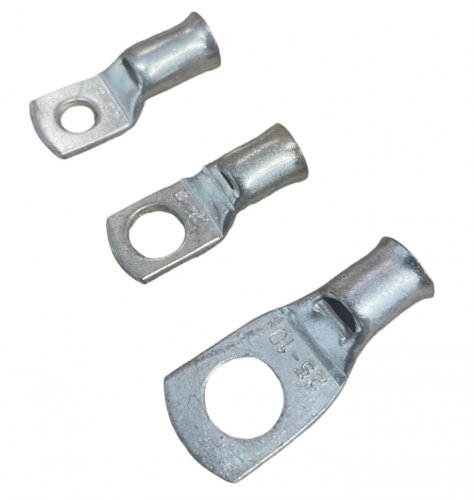 Copper Tube Terminals - 25mm² Cable Size: 6mm