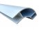 Closed Edge Aluminium Corner Profile - 1.1m x 40mm Radius